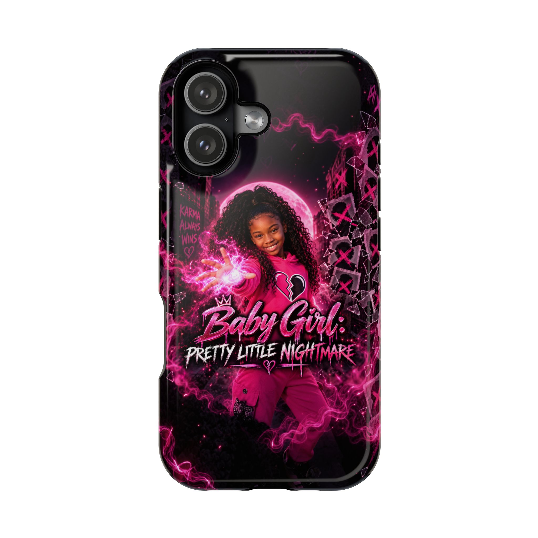 Baby Girl Pretty Little Nightmare Graphic Art Merch Magnetic Phone Case