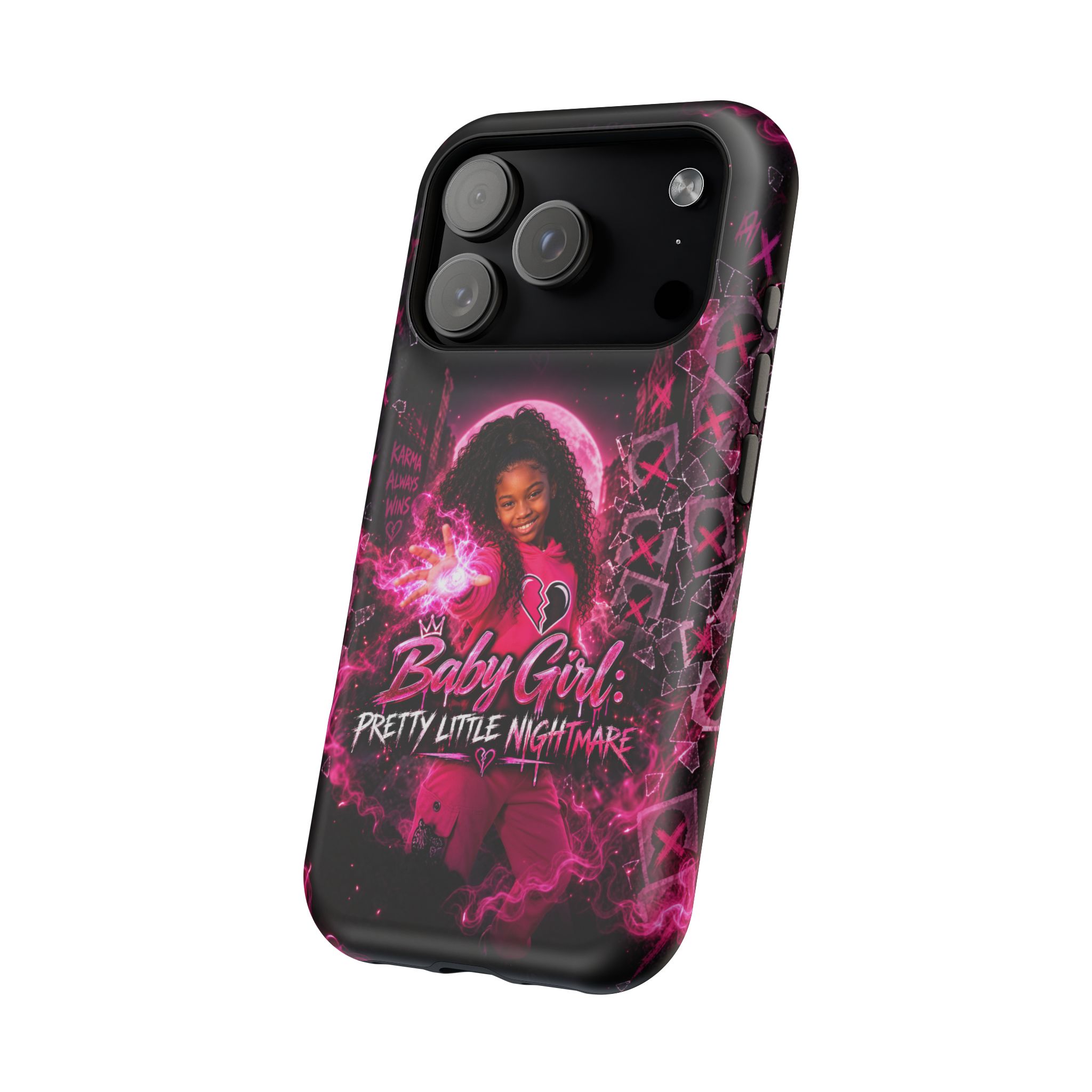 Baby Girl Pretty Little Nightmare Graphic Art Merch Magnetic Phone Case - Image 12
