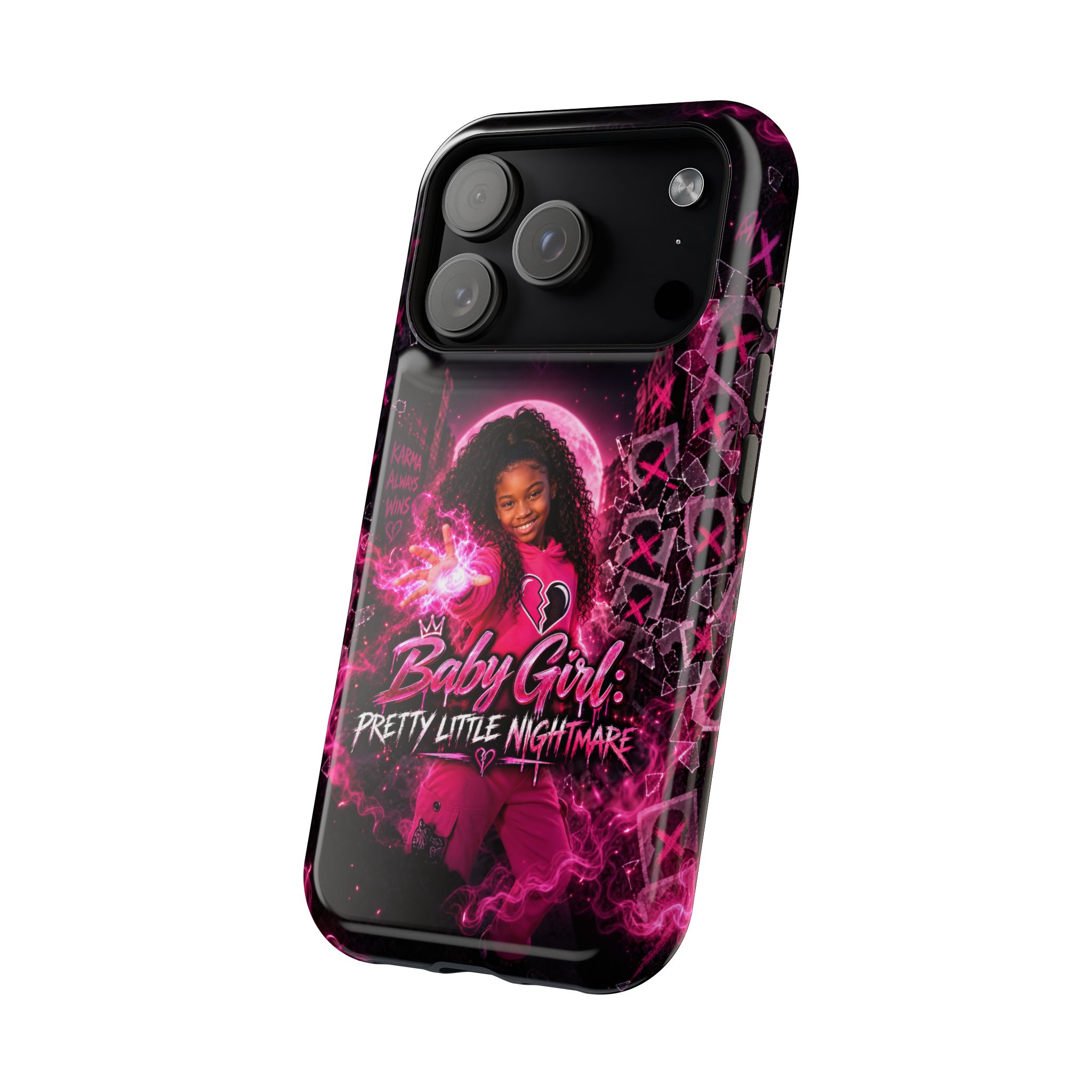 Baby Girl Pretty Little Nightmare Graphic Art Merch Magnetic Phone Case - Image 8