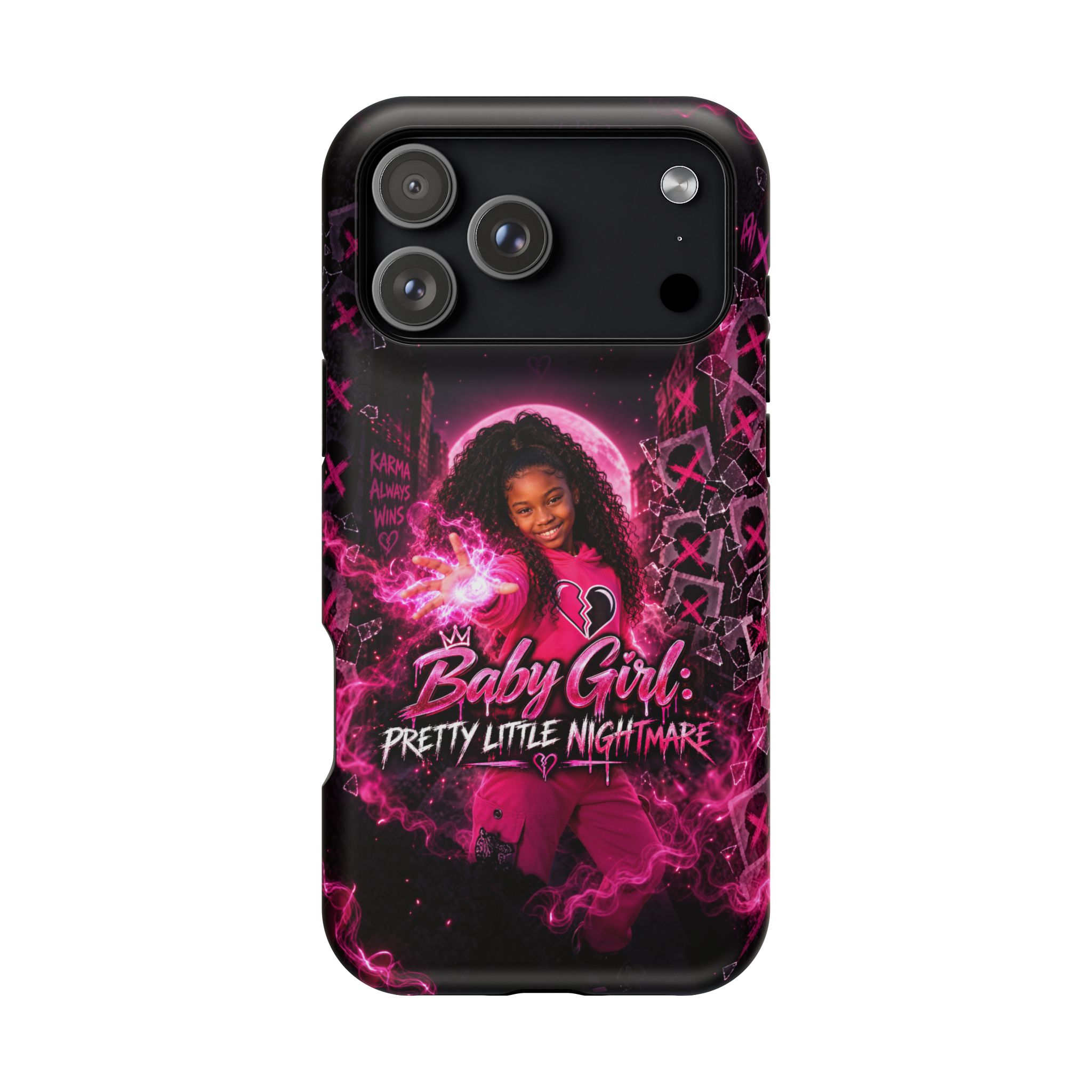 Baby Girl Pretty Little Nightmare Graphic Art Merch Magnetic Phone Case - Image 19