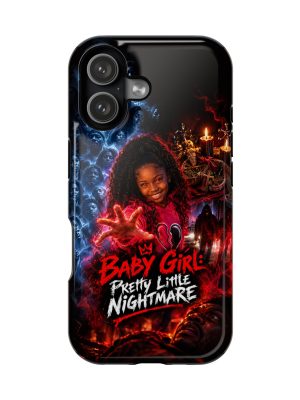 Baby Girl Pretty Little Nightmare Red Graphic Art Merch  Magnetic Phone Case