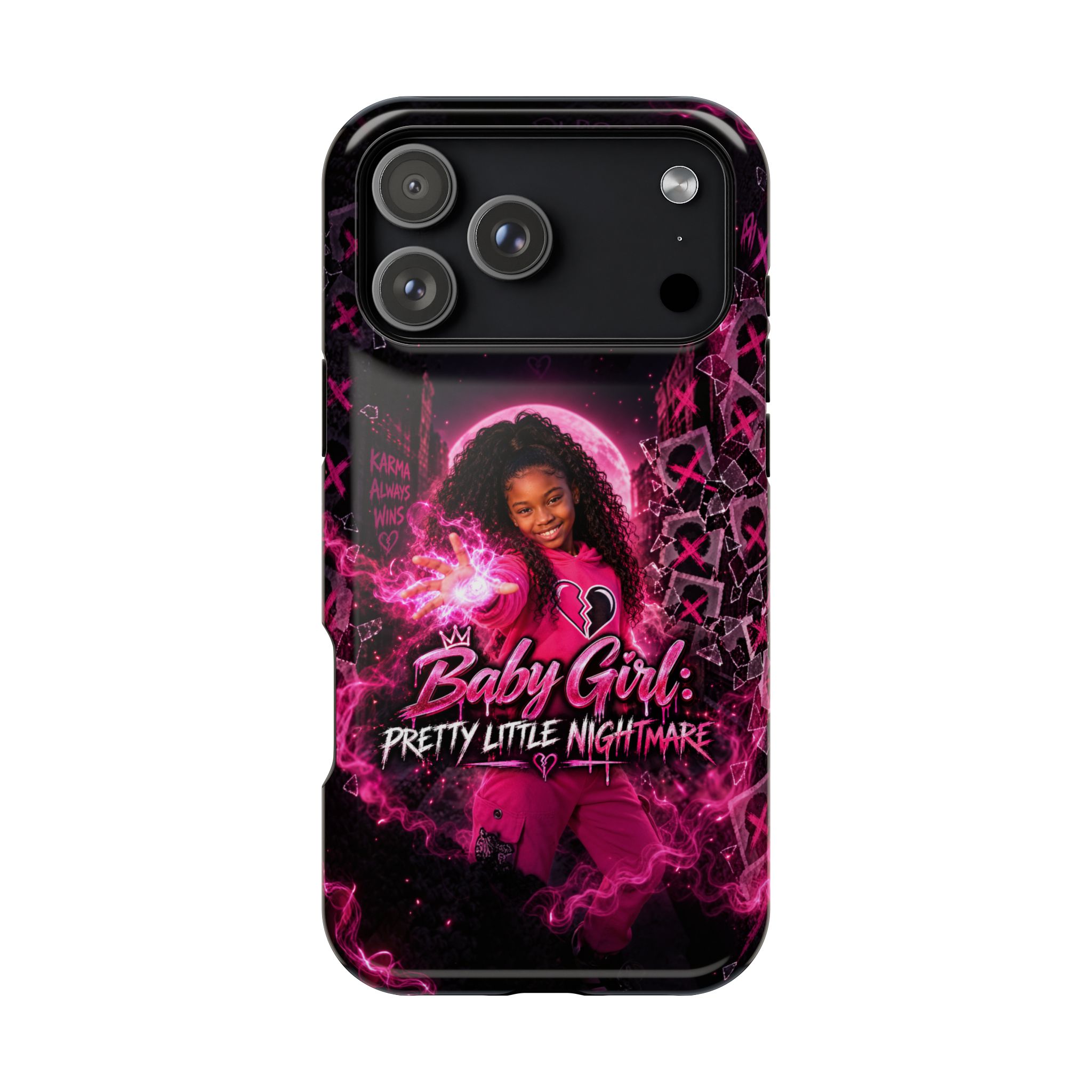 Baby Girl Pretty Little Nightmare Graphic Art Merch Magnetic Phone Case - Image 15